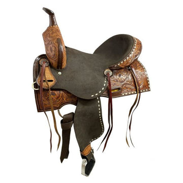 Double T Roughout Barrel Saddle