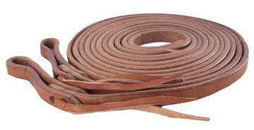 Showman  1/2" x 8ft Harness leather split reins.