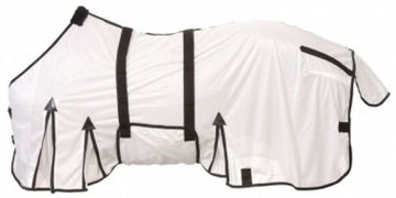 Showman White Lightweight Mesh Fly Sheet